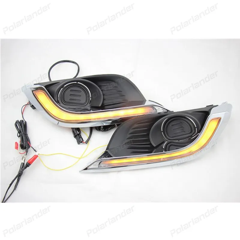 

For C/hevrolet A/veo 2014-2015 car styling daytime running lights 2 pcs car parts led