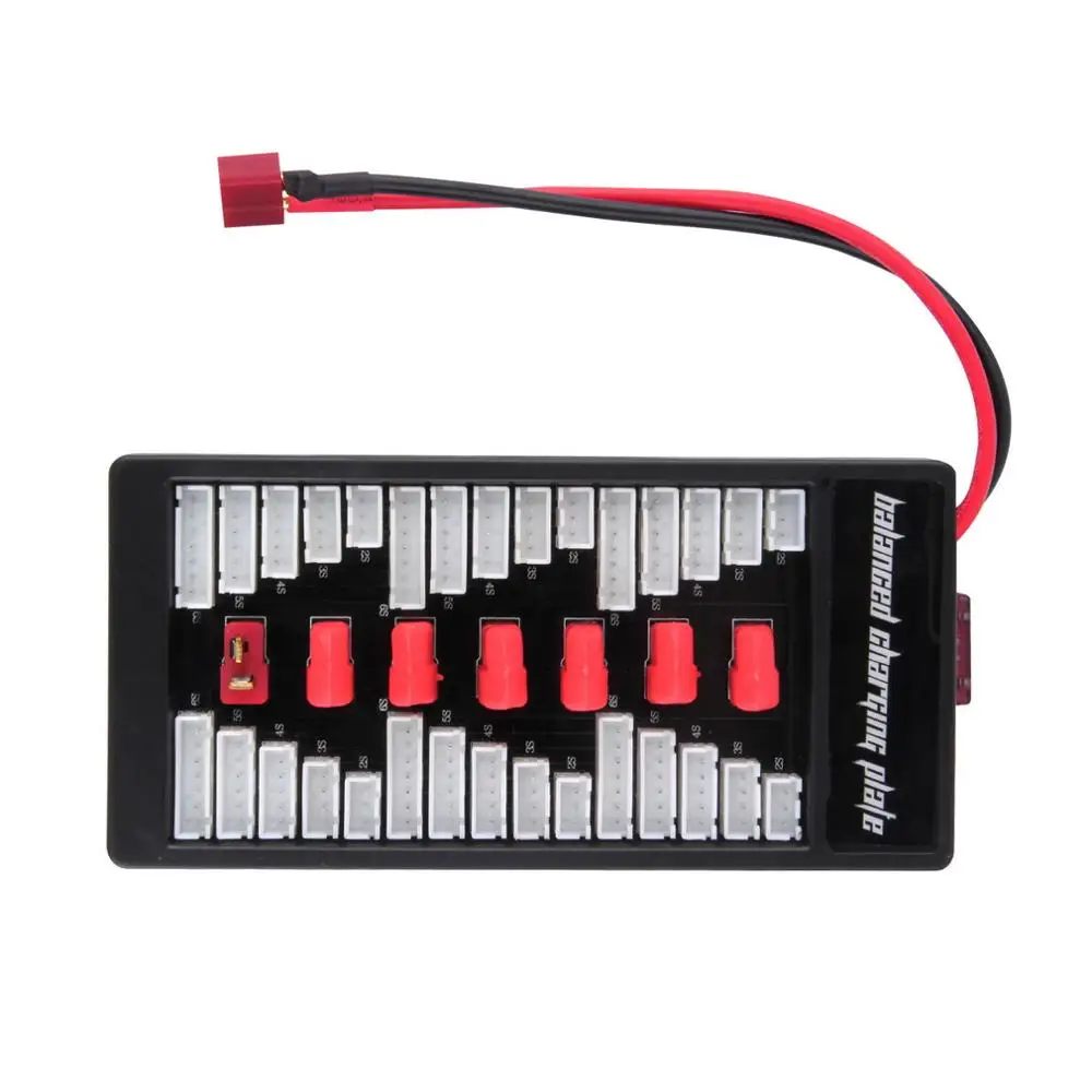 T plug Lipo параллельная плата для зарядки параллельные 6 батарей зарядное устройство