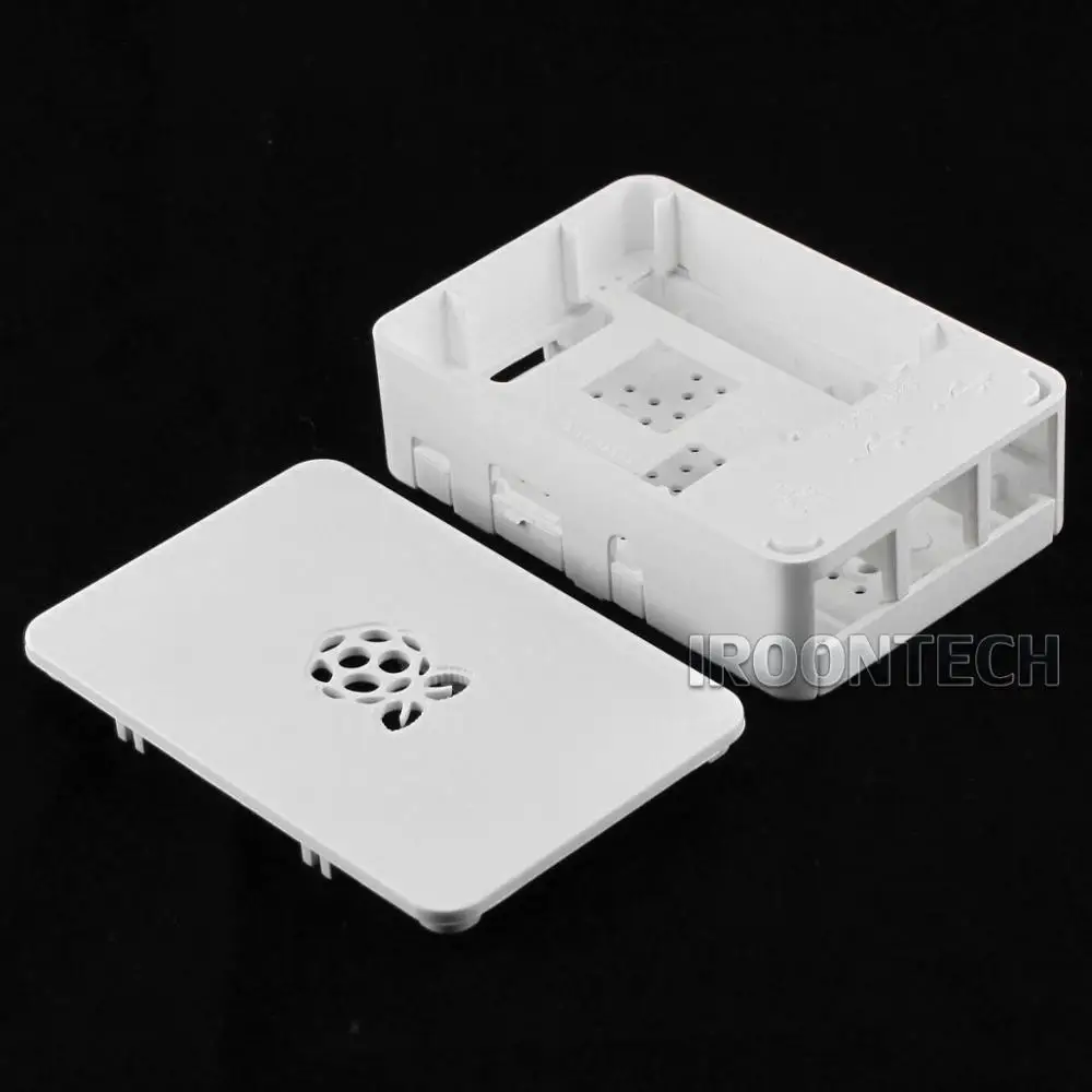 case J2: Official Original Case Box for Raspberry PI 3 model B PI3 and 2 White ABS Plastic Cover Shell Enclosure Housing | Компьютеры и