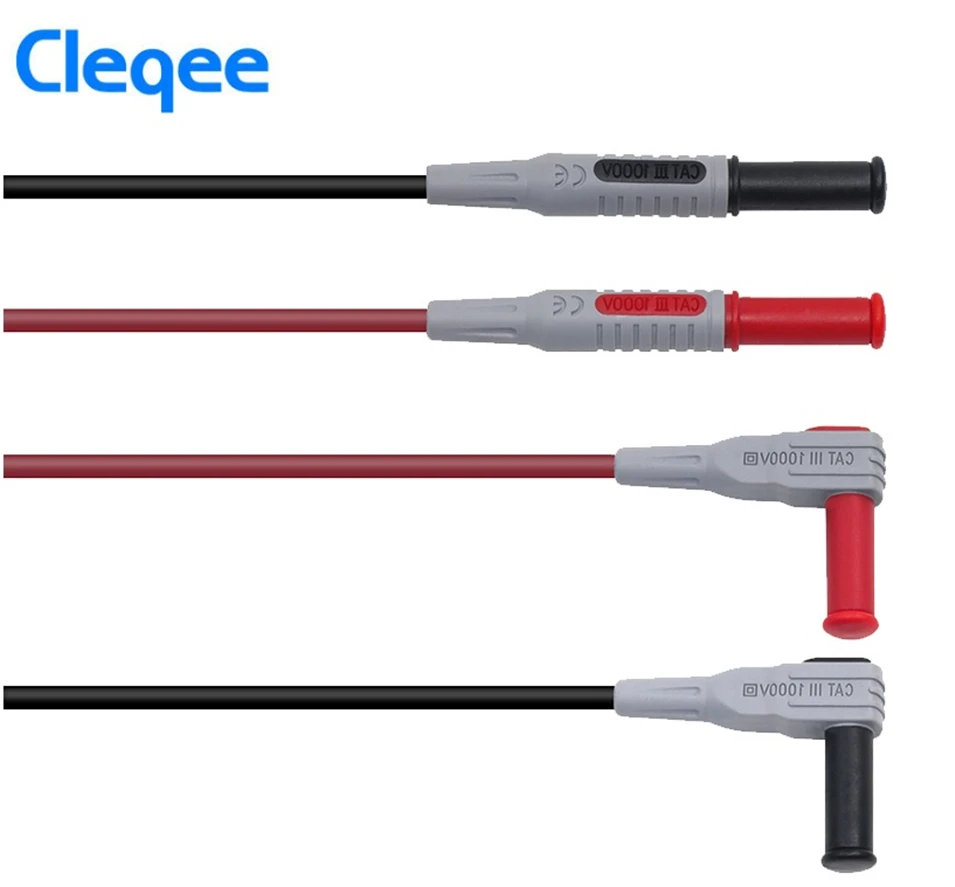 Бесплатная доставка Тестовый Кабель для мультиметра Cleqee P1033 литье под давлением