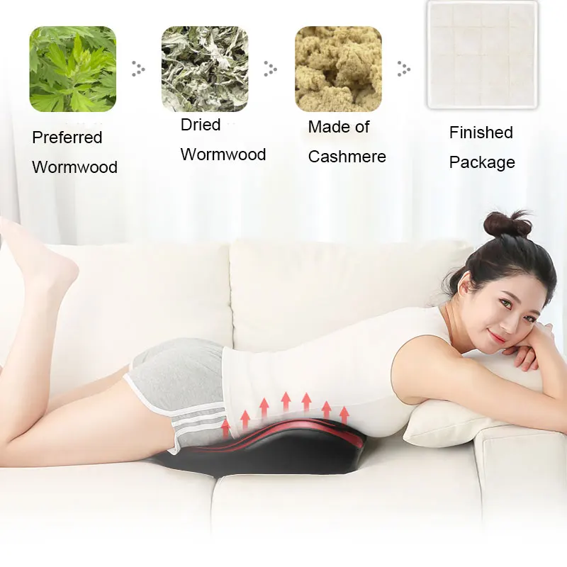 Массажер для поясницы спины многофункциональная вибрация горячий магнитный