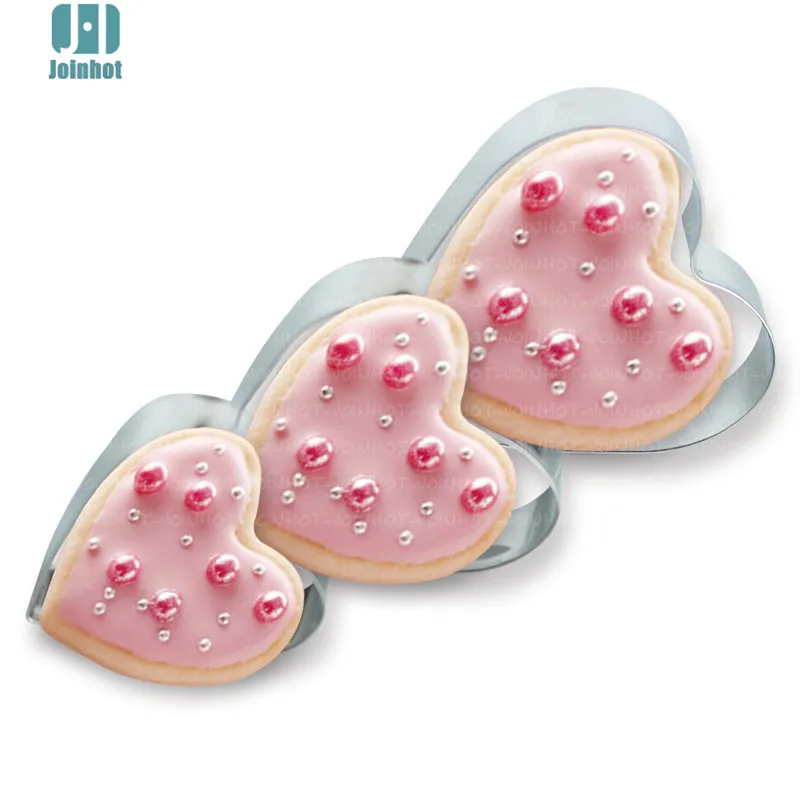 Набор ножей для печенья! 3 шт./компл. форма печенья из нержавеющей стали в форме