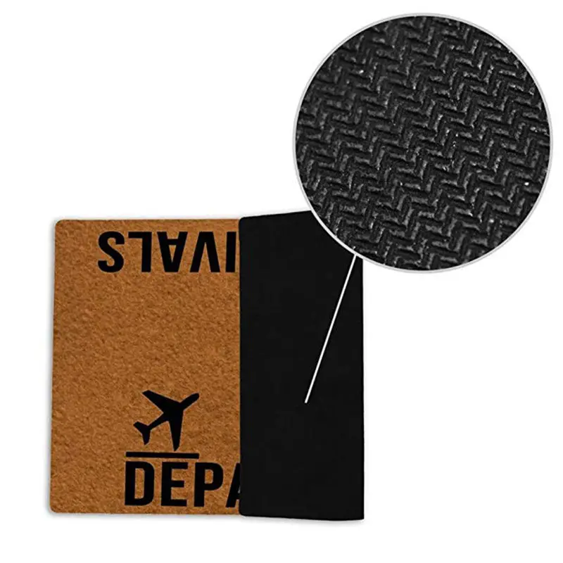 Коврик для входной двери смешной коврик поступления вылет декоративный улицы