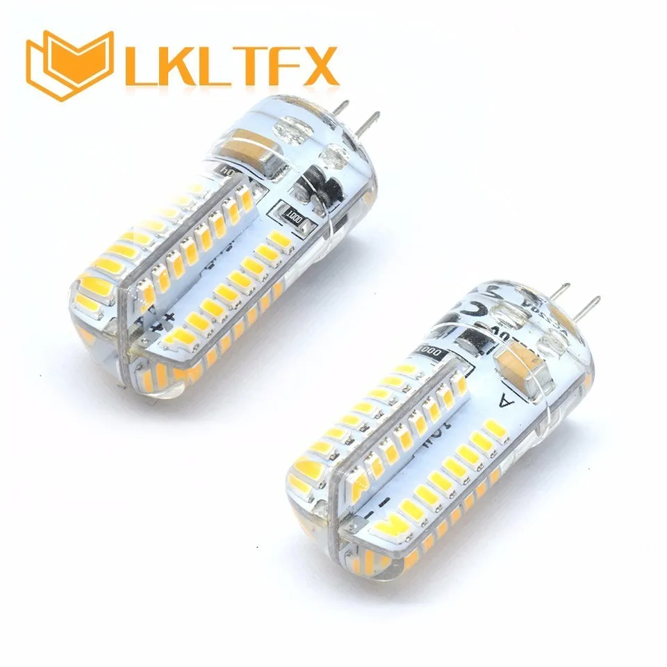 LKLTFX 3 Вт 2 1 G9 G4 led SMD3014 48 60LED S 220 в 12 В g 9 Точечный светильник Светодиодная лампа