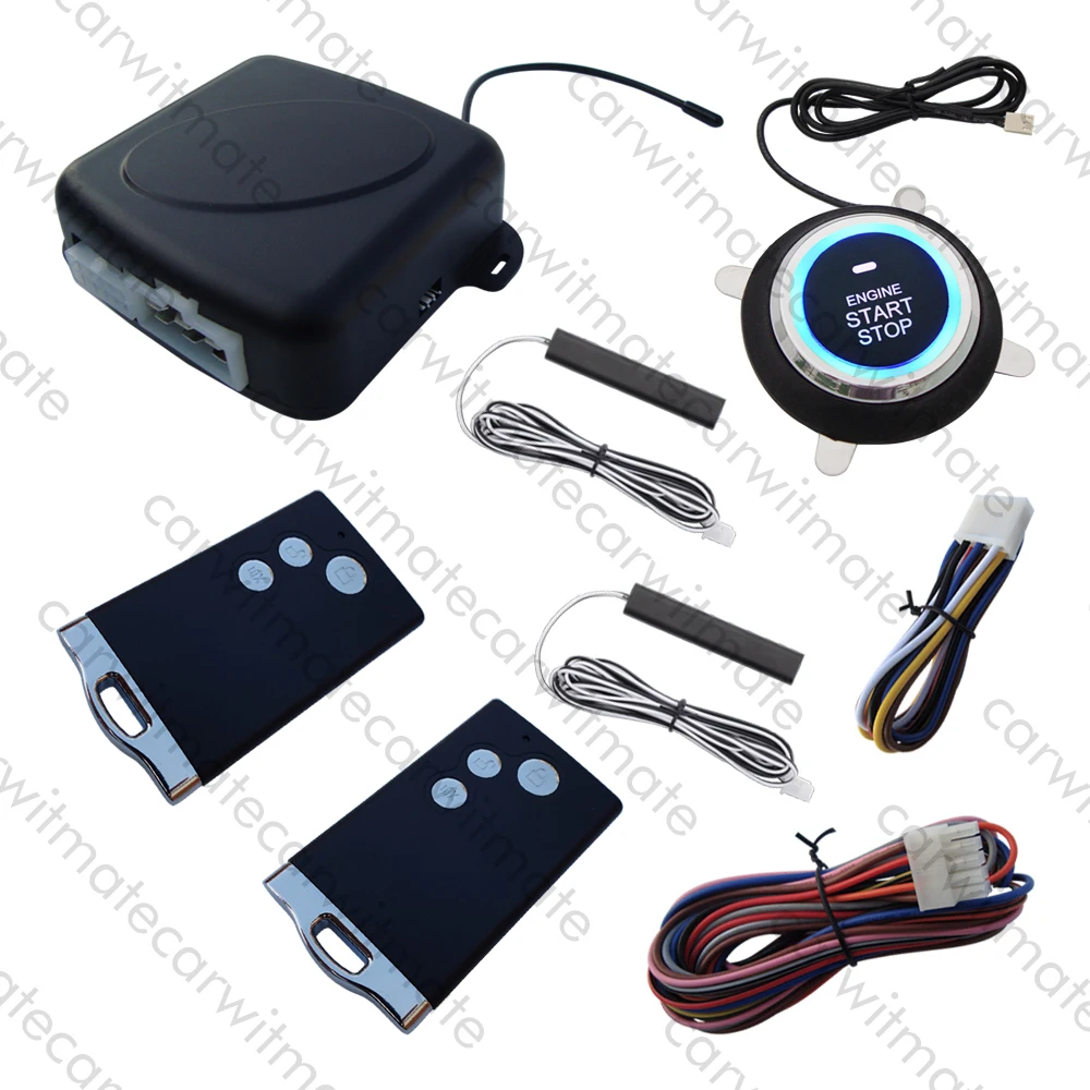 Универсальная автомобильная сигнализация PKE дистанционный запуск двигателя