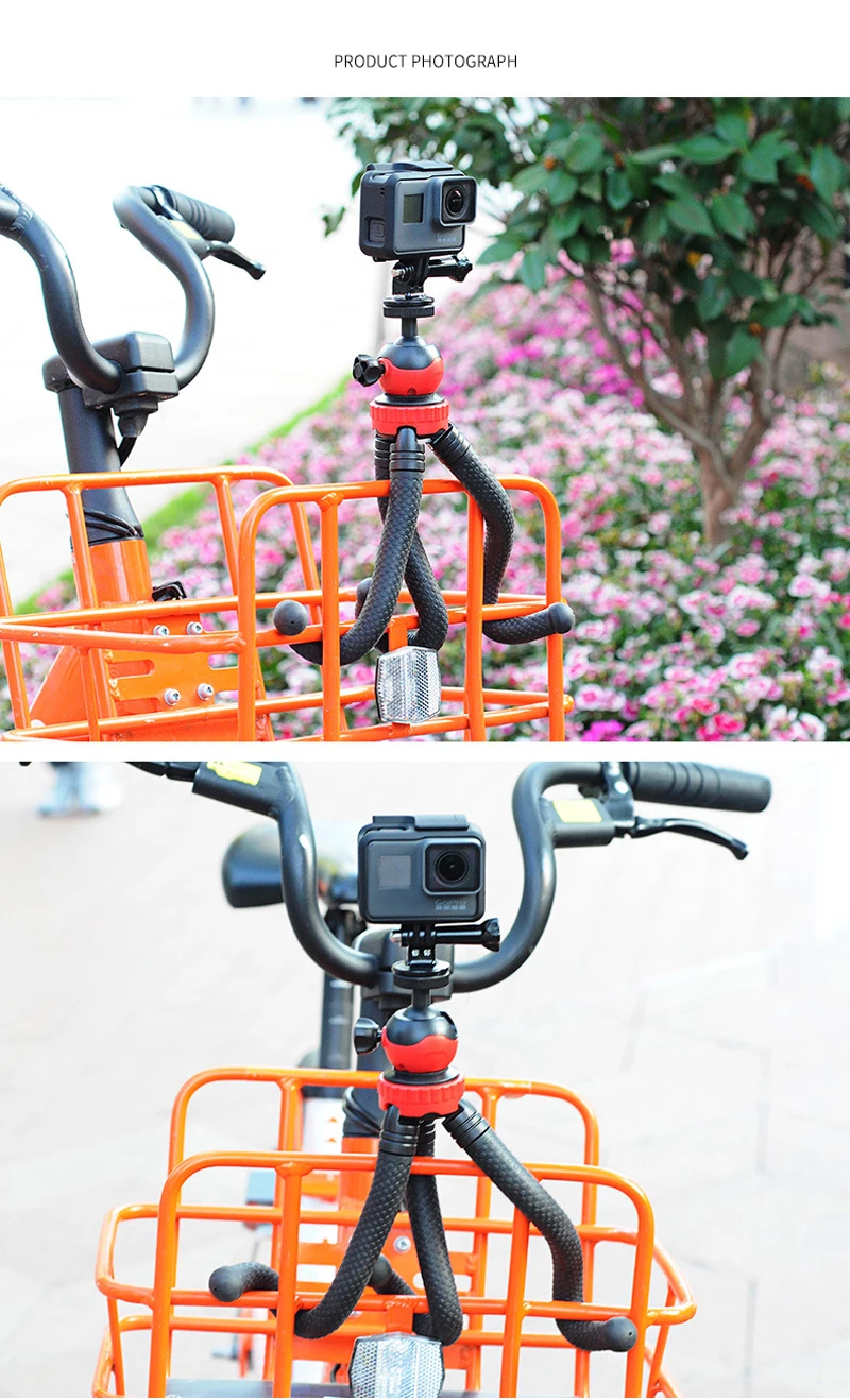 Мини Gorillapod путешествия Гибкий Осьминог мобильный телефон штатив с держателем адаптер для iPhone DSLR цифровой камеры Nikon Gopro