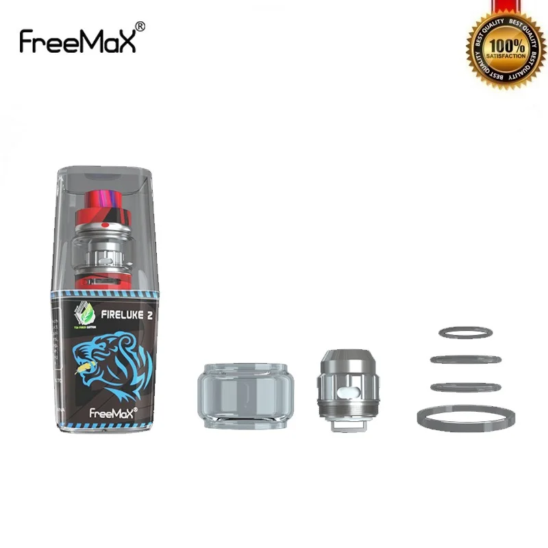 Оригинальный атомайзер Freemax Fireluke 2 Subohm Vape Tank 5 мл с сетчатой катушкой TX1 TX2 для 510