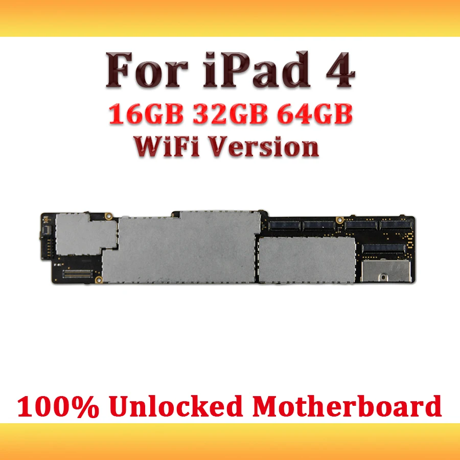 Разобранный для ipad 4 Смартфон официальная версия IOS Wifi 16 Гб/32 ГБ/64 ГБ с чипом
