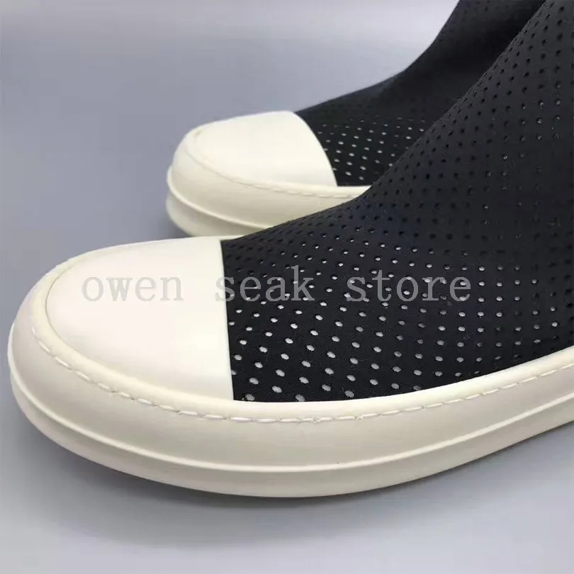 Owen Seak/Новое поступление Мужская обувь роскошные кроссовки из эластичной ткани