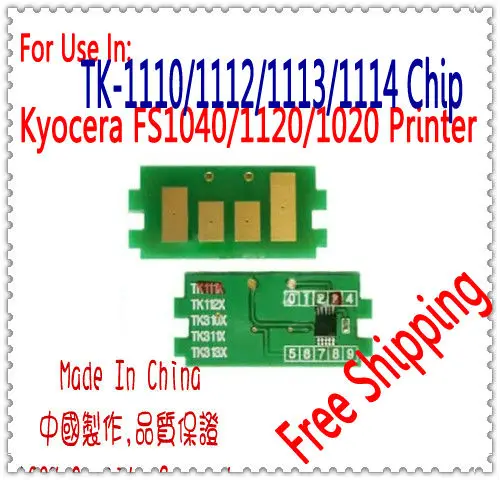 

Reset Chip For Kyocera FS-1040 Toner,For Kyocera 1120 1040 1020 Toner Chip,For Kyocera TK-1110 Tk-1111 Tk-1112 TK-1113 TK-1114