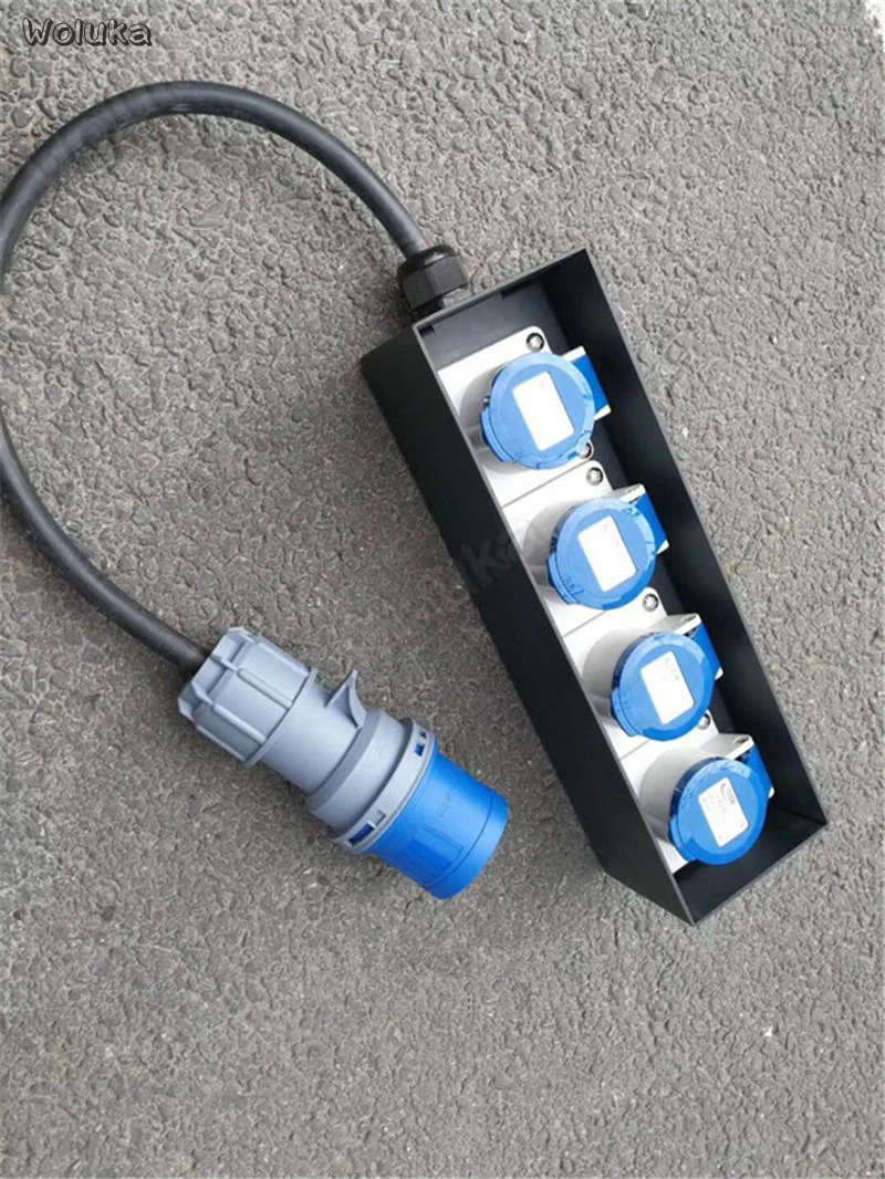 Фоторазветвитель 1 точка 4 линии 32А поворот 16a3 core Power box Spotlight Dysprosium Lamp Drag платы CD15