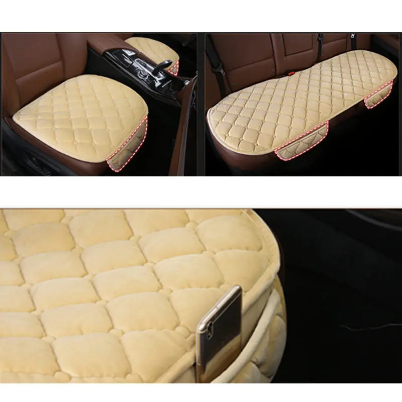 Защитные чехлы на сиденья автомобиля GSPSCN утолщенные Чехлы для передних и задних