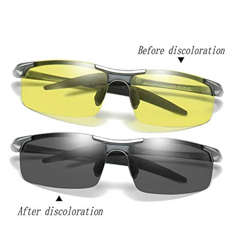MINCL/солнцезащитные очки ночного видения поляризационные фотохромные линзы