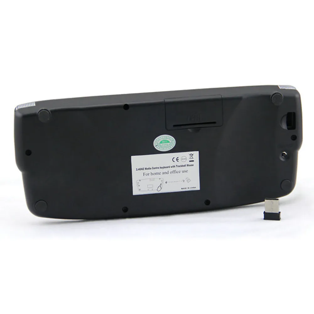 G13 2 4G USB Беспроводная мини-клавиатура со встроенной трековой шариковой мышью для