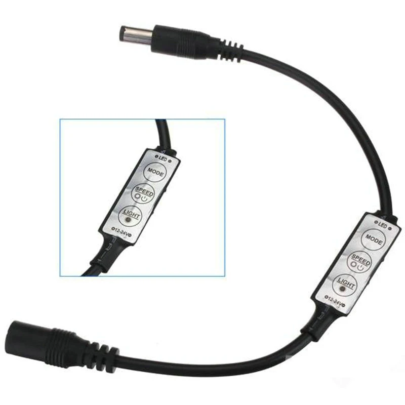 RGB светодиодные полосы света диммер контроллер DC 12-24V | Лампы и освещение