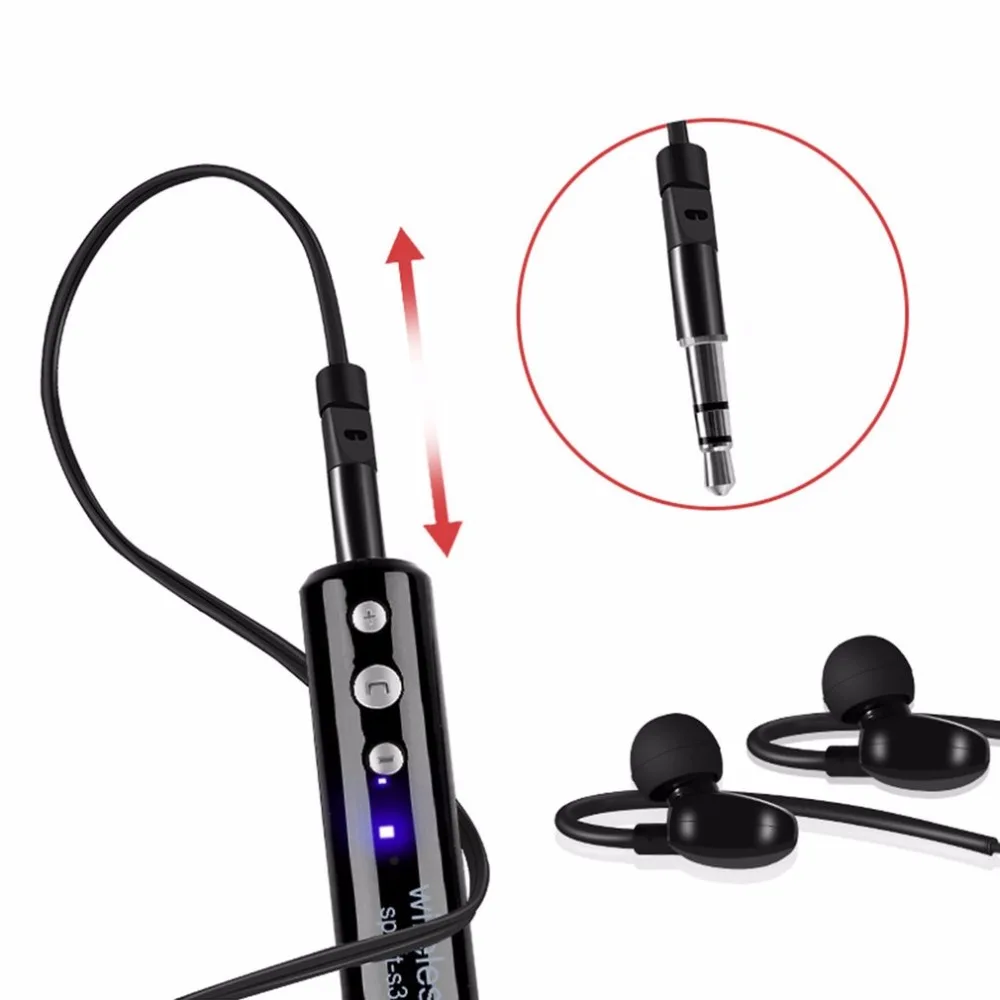 Беспроводная bluetooth гарнитура долгое время ожидания Smart control In Ear с микрофоном Hand