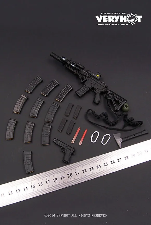 Очень популярный американский морской CQB Close Quarters Battle NIGHT Версия набор 1/6(без головы и тела