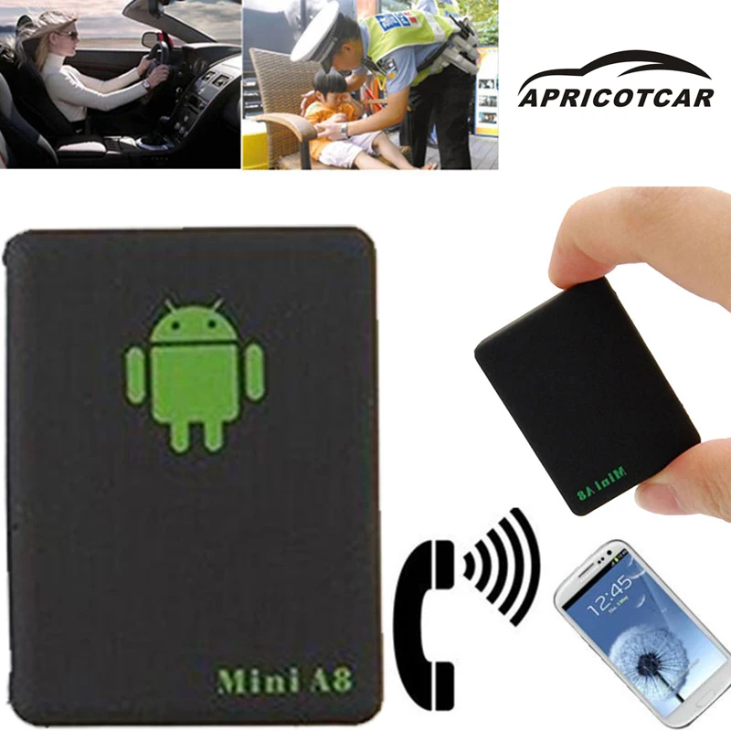 APRICOTCAR мини gps Глобальный локатор в реальном времени автомобиль мотоцикл