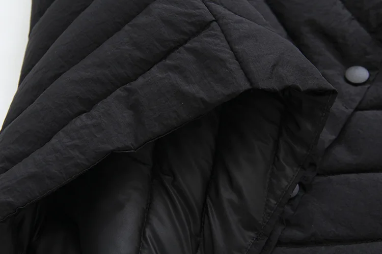 Зимние Повседневные Длинные парки 5XL размера плюс женская одежда модные свободные тонкие теплые ватные пальто T4-188
