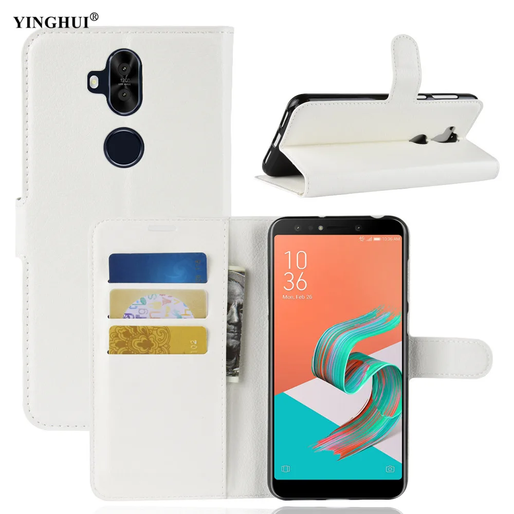 Роскошный чехол для Asus Zenfone 5 lite ZC600KL кошелек Флип PU Кожаные чехлы телефонов Fundas