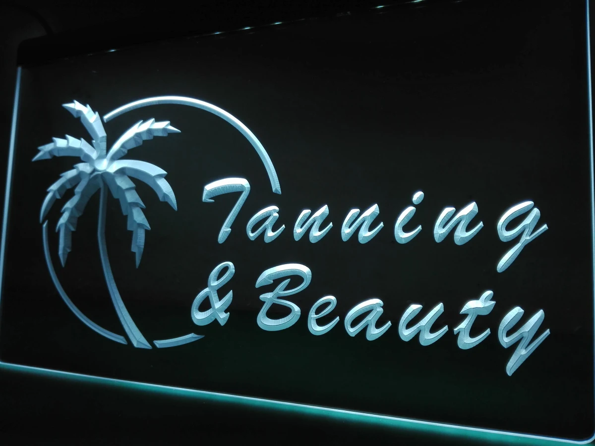 

LB648- Tanning & Beauty Tan NEW LED Neon Light Sign home decor crafts