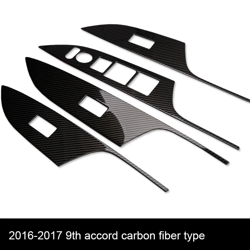 Lsrtw2017 нержавеющая сталь автомобиль для панели управления окон для honda accord 2012 2013 9th accord