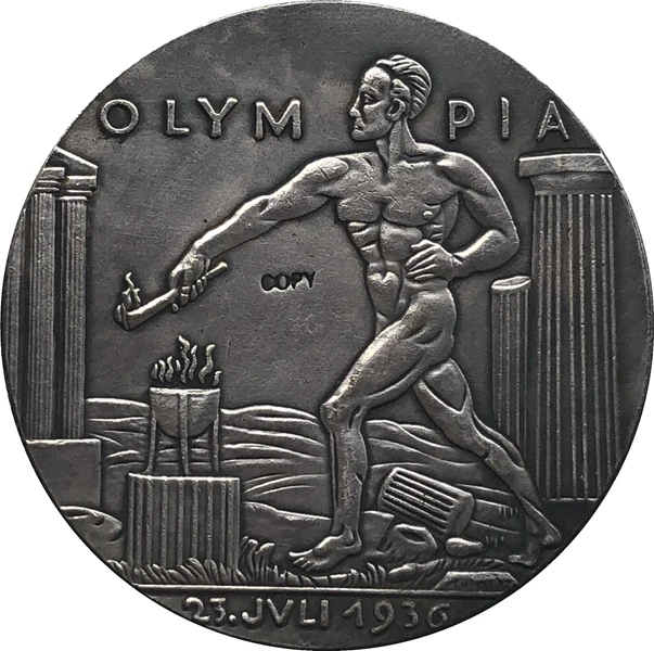 Копия немецкой монеты 1936 | Дом и сад