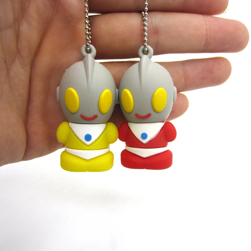 Милая Флешка в форме героя мультика Ultraman USB флэш накопитель Супермен 64 ГБ 8 16 32 4