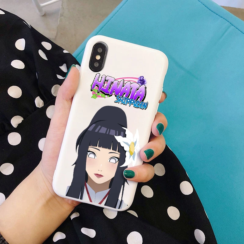 W-5538 Наруто shippuden аниме SASUKE boruto мягкий силиконовый черный чехол Хината Какаши чехол для телефона для iPhone X XR XS MAX 6 7 8 plus 6s se - Цвет: W-5538