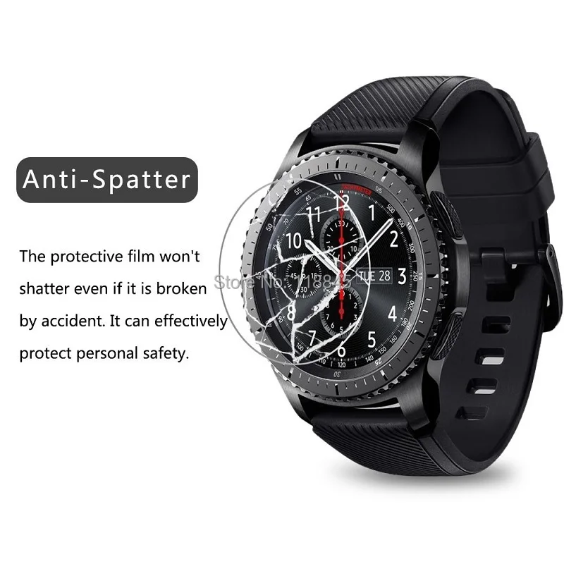 vskey 100pcs smart watch screen protector for garmin forerunner 945 tempered glass protective film for garmin forerunner 935 free global shipping