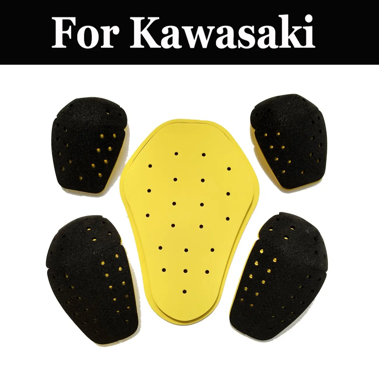 1 комплект мотоциклетная куртка защитная Броня включают назад площадкой для Kawasaki