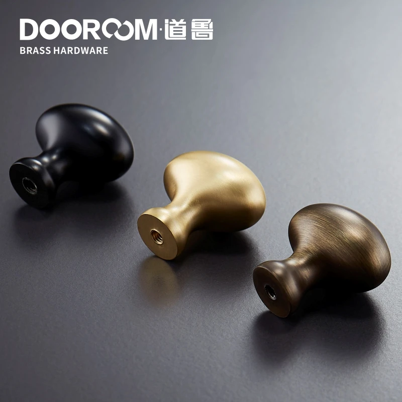 Dooroom латунные яичные ручки мебели и шкафа комод шкаф двери ящика коробки для обуви тянет пасторальные средиземноморские ручки