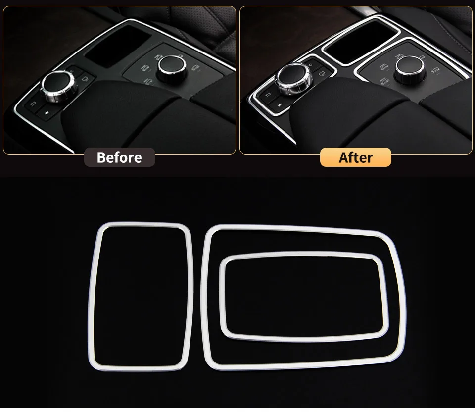 

Рамка центральной консоли для Mercedes Benz ML320 350 2012 GLE W166 coupe c292 350d GL450 x166 GLS amg, аксессуары