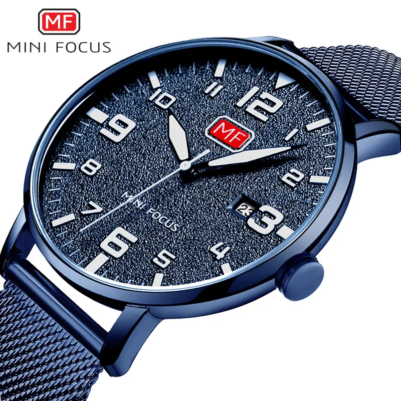 Мужские часы Топ бренд класса люкс кварцевые наручные полностью стальные ультра