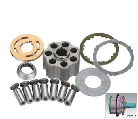 

Replacement of KOMATSU PC45-8 hydraulic pump spare parts