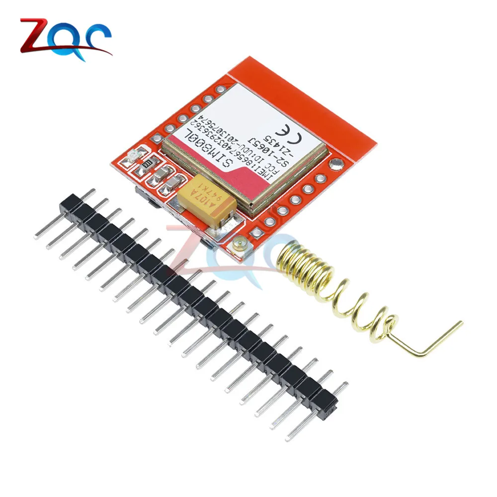 Миниатюрный SIM800L GPRS GSM модуль беспроводная плата с ядром карты MicroSIM