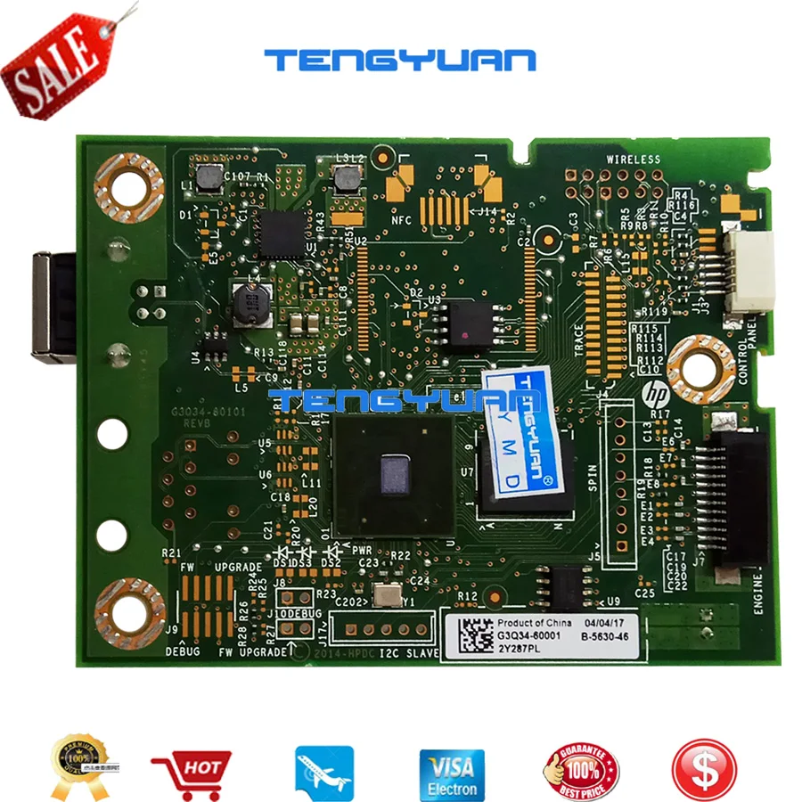 Системная плата для HP M102w 102W M101W M106W M104W M103W | Компьютеры и офис