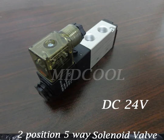 Valvula 4V110-06(M5) G1/8 12v бутиковый пневматический Соленоидный клапан 5-позиционный