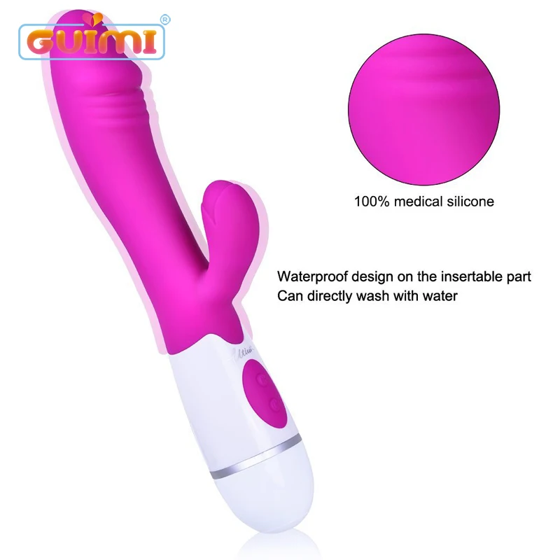 GUIMI 10 фаллоимитатор скоростной вибратор G spot Стимулятор женский клитор влагалище