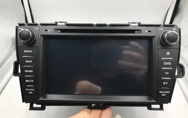left driving BYNCG 8 дюймов Android 8,0 Восьмиядерный 2 Гб ram автомобильный DVD для TOYOTA PRIUS 2009-2012 1024*600 емкостный экран, 32 Гб gps BT wifi - Цвет: left driving