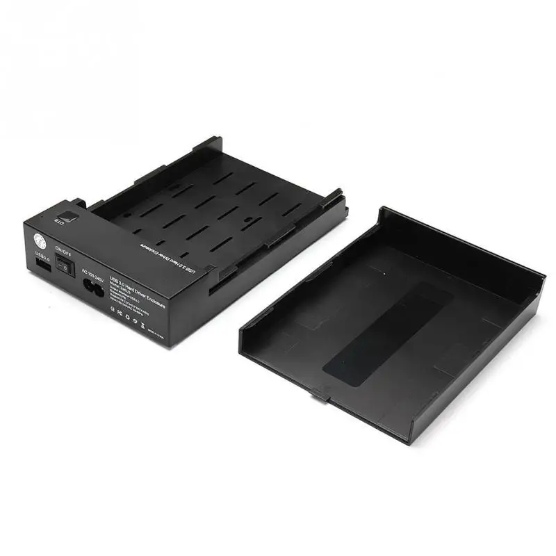 2 5 &quot3 5'' USB 3 0 SATA HDD Box жесткий диск внешний корпус черный корпус|Корпус жесткого
