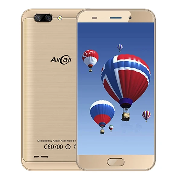 ALLCall Atom смартфон с 5 2 дюймовым дисплеем четырёхъядерным процессором MTK6737 ОЗУ Гб