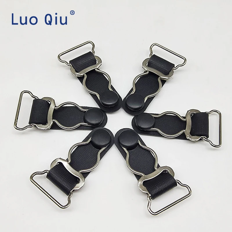 Пластиковый черный корсет Luo Qiu 10 шт./лот 20 мм подвязки для ног зажимы ремня крючки