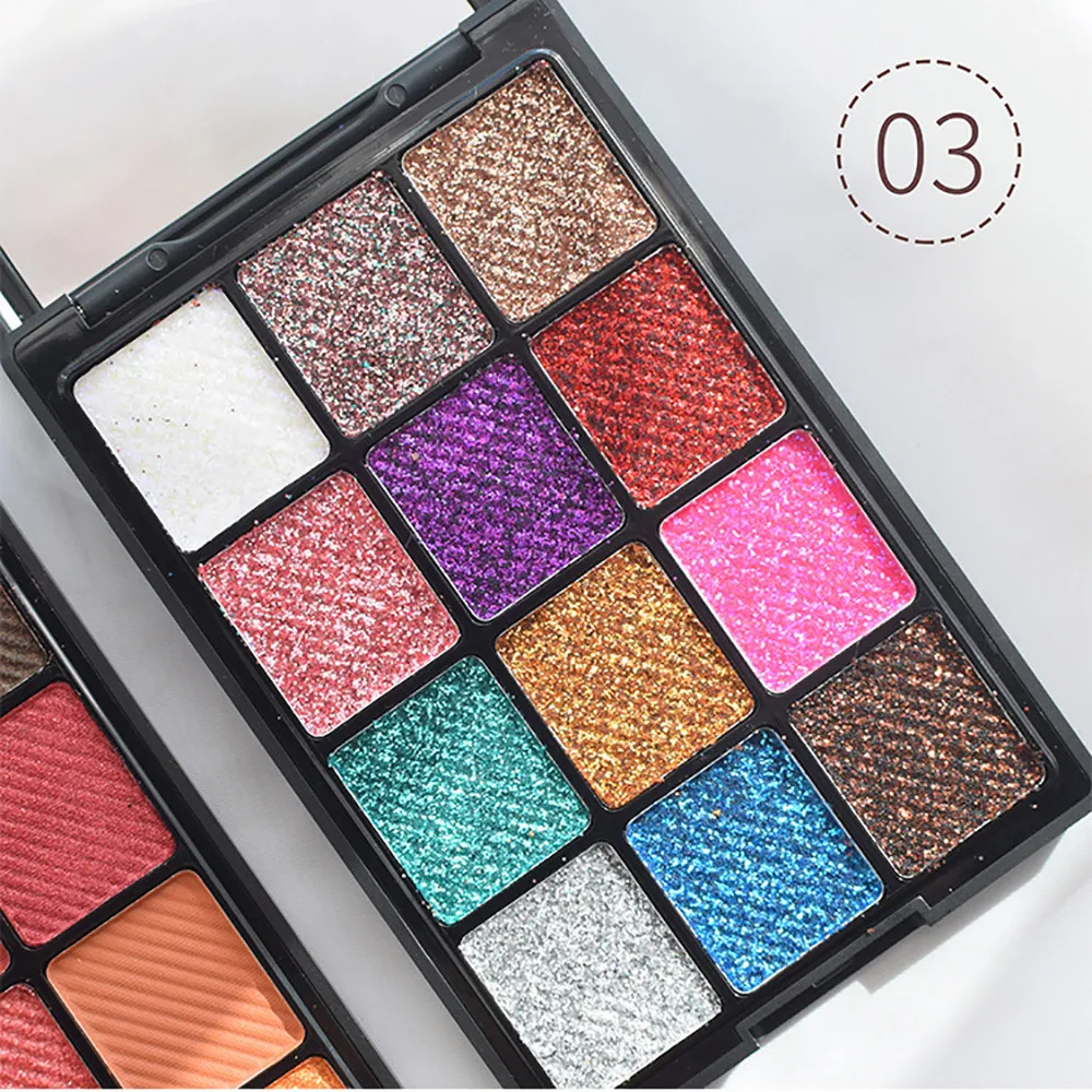 12 цветов мерцающие блестящие тени для век в виде звездного неба матовые 5 15 |