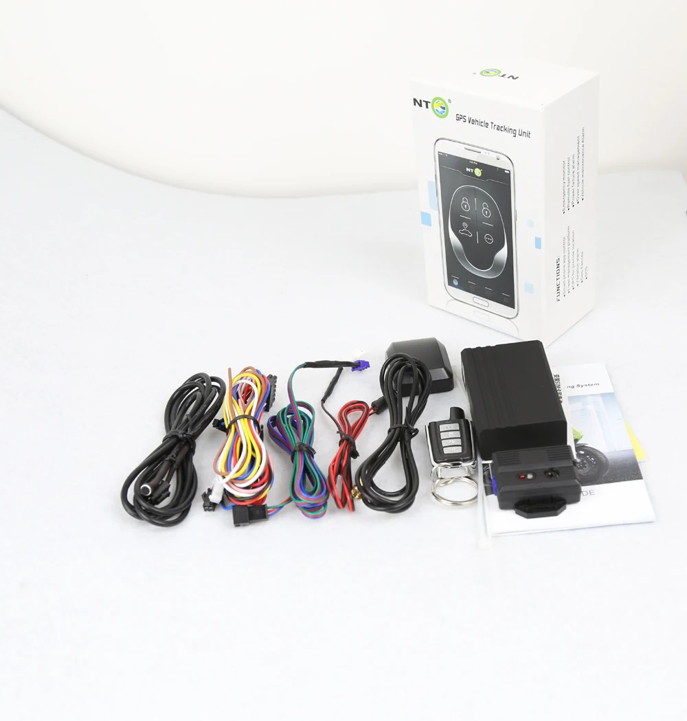 NTG03 Бесплатная доставка автомобилей gps спутниковый Tracker сигнализация SMS GPRS GSM в