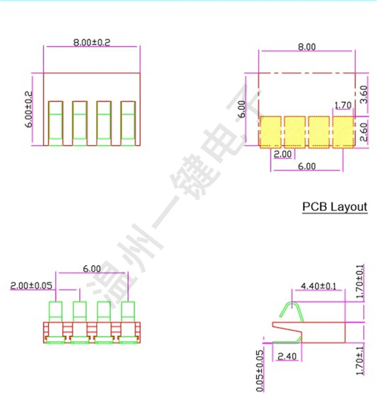 Держатель аккумулятора 15 шт. разъем для цифрового продукта 3-контактный