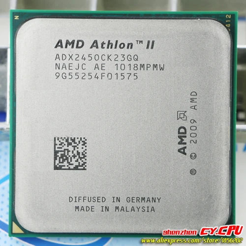 Процессор AMD Athlon II X2 245 cpu(2,9 ГГц/2 м/2000 ГГц) Socket am3 am2+ 938 pin, есть, Продаем X2 240 cpu