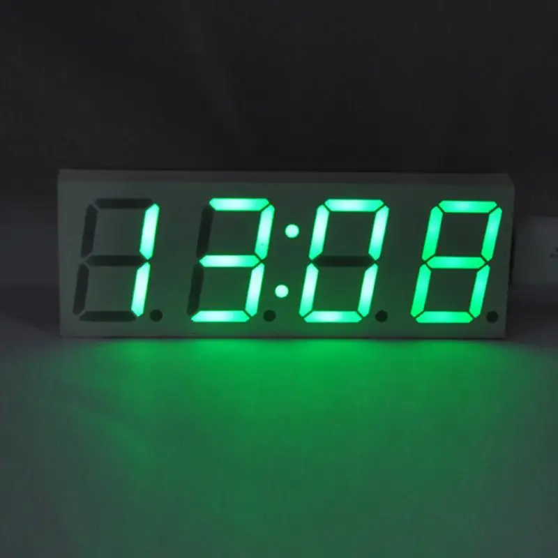 Electronic Clock LED Display 0.8inch Dot Matrix Digital Kit Car 5V Mciro USB Powered Night Light |