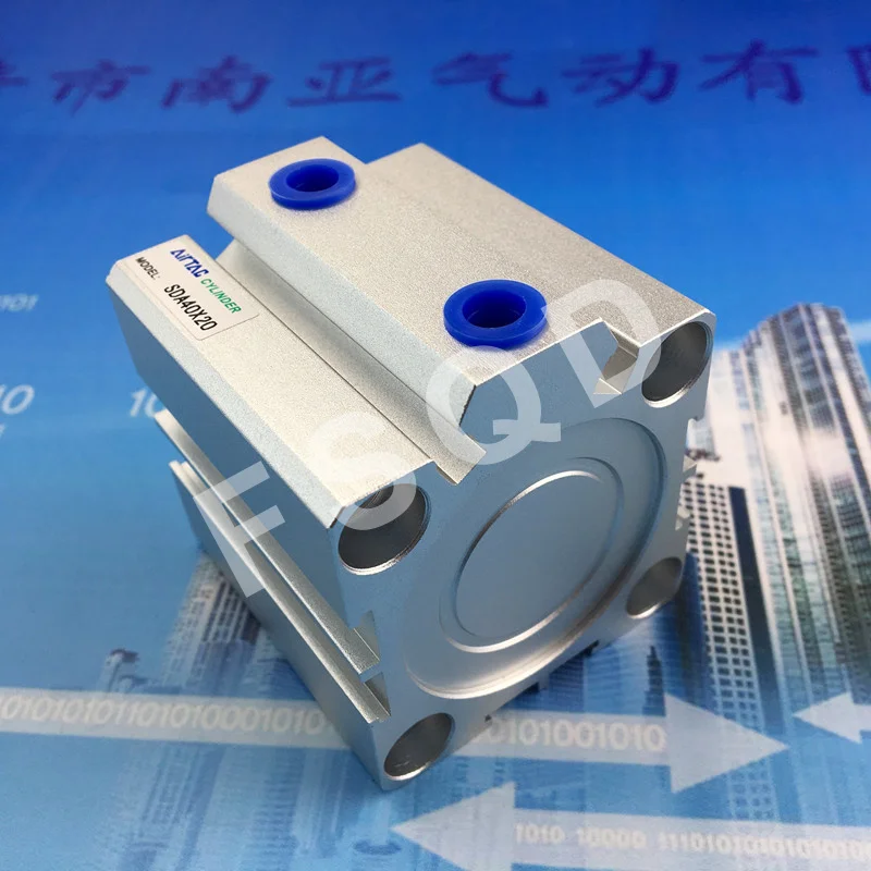 SDA32X5 SDA32X10 SDA32X15 SDA32X20 SDA32X25 Airtac Тонкий пневматический цилиндр, компоненты, внесение изменений в серии