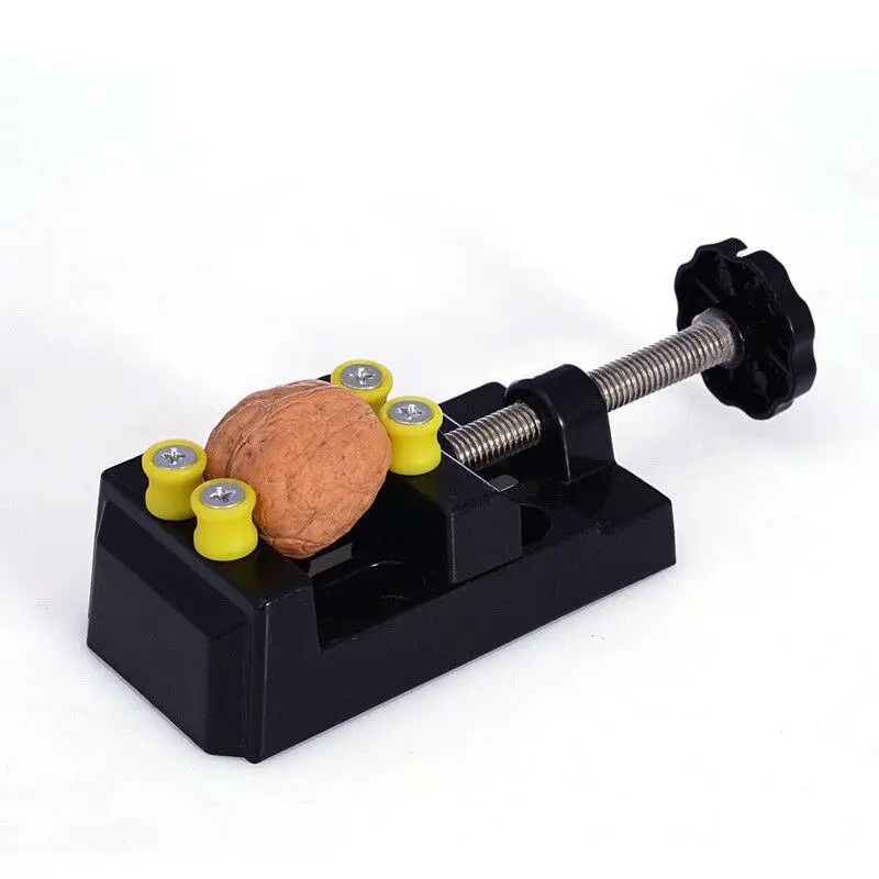 Adeeing Миниатюрный стол тиски резьба по челюсти скамья зажим сверлильный пресс не